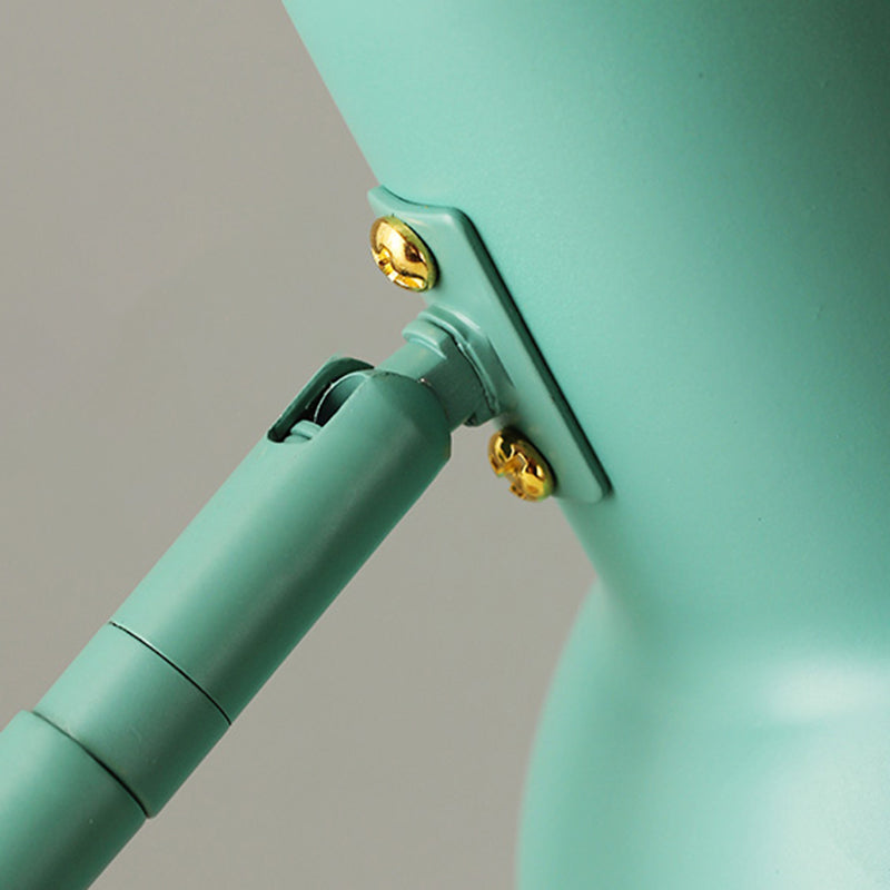 Lampada da tavolo da tavolo a forma di campana in stile contemporaneo