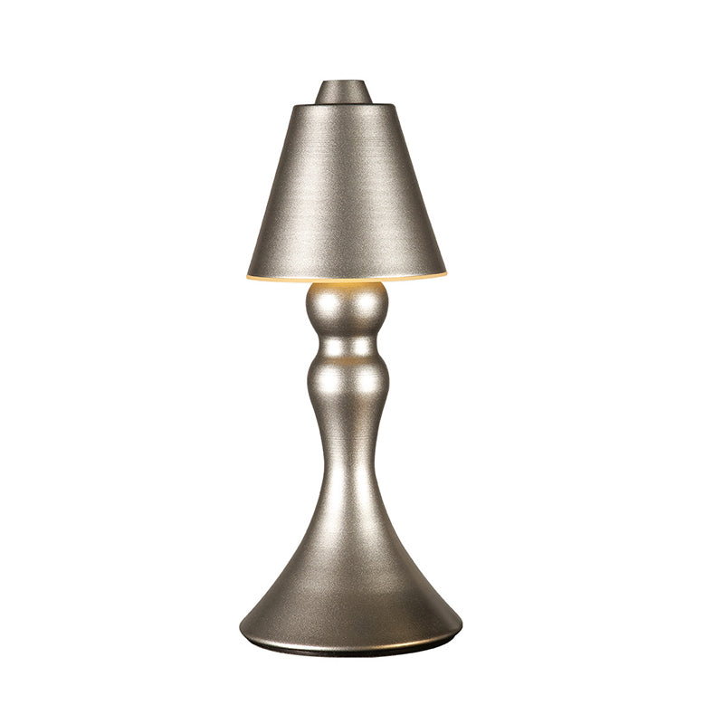 Cono a 1 luce da tavolo leggera con porto USB lampada da tavolo creativa moderna per barra