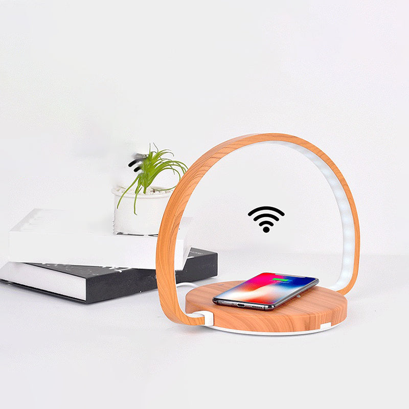 Lampada da tavolo da lettura di minimalismo a 1 luce LED LINEAR TABLE LIGHT CON PORTA USB
