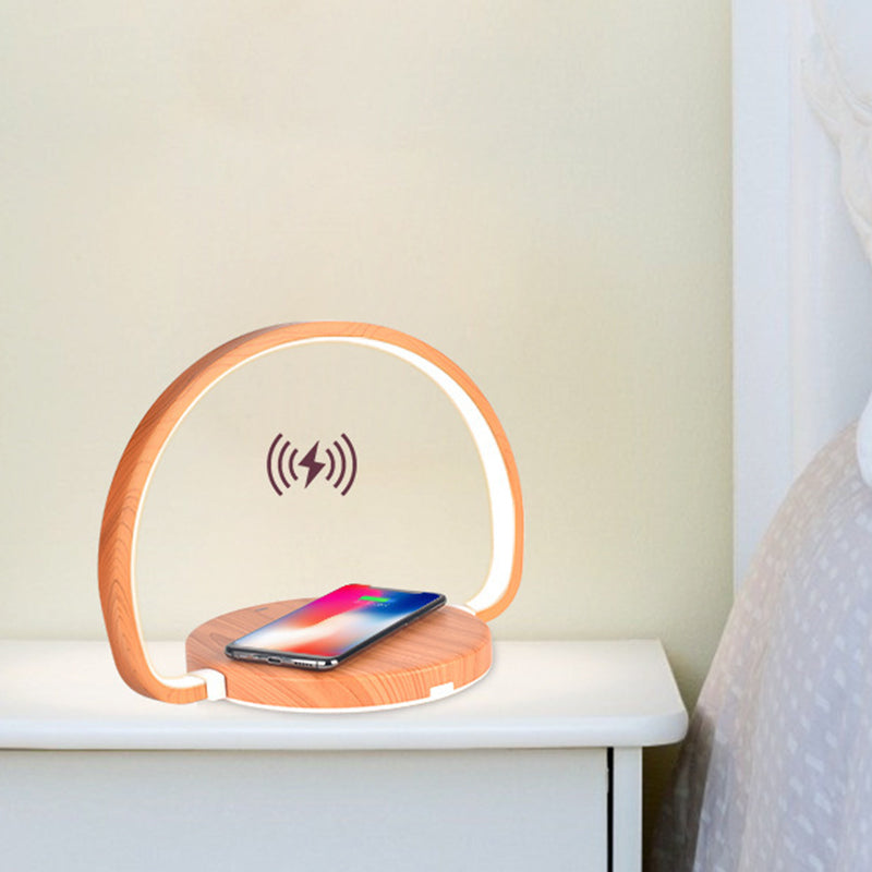 Lampada da tavolo da lettura di minimalismo a 1 luce LED LINEAR TABLE LIGHT CON PORTA USB