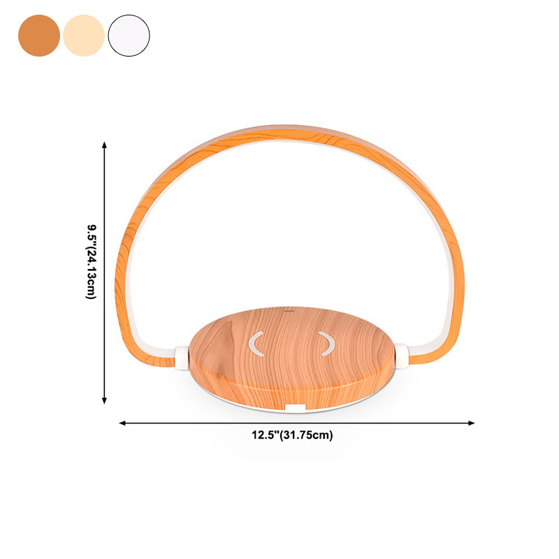 Minimalisme LAMPE DE LECTURE LAMBRE 1-LIGHT LEDEAR TABLE LIGHT AVEC PORT USB