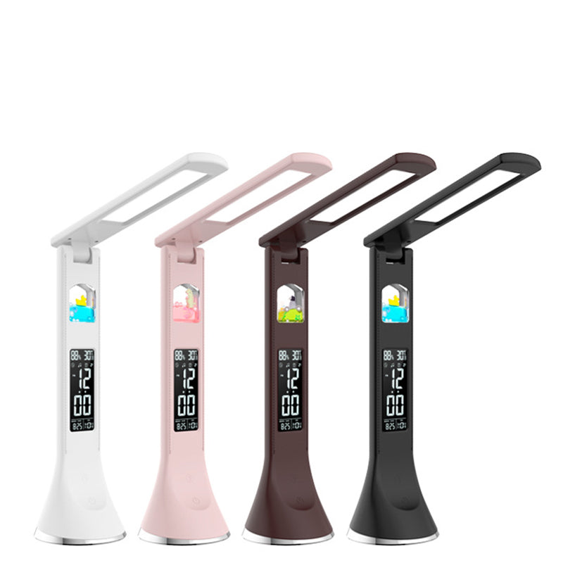 Lampe à LED moderne lampe à 1 lumière LED PLASTIQUE CRÉATIVE Tablette pour la chambre