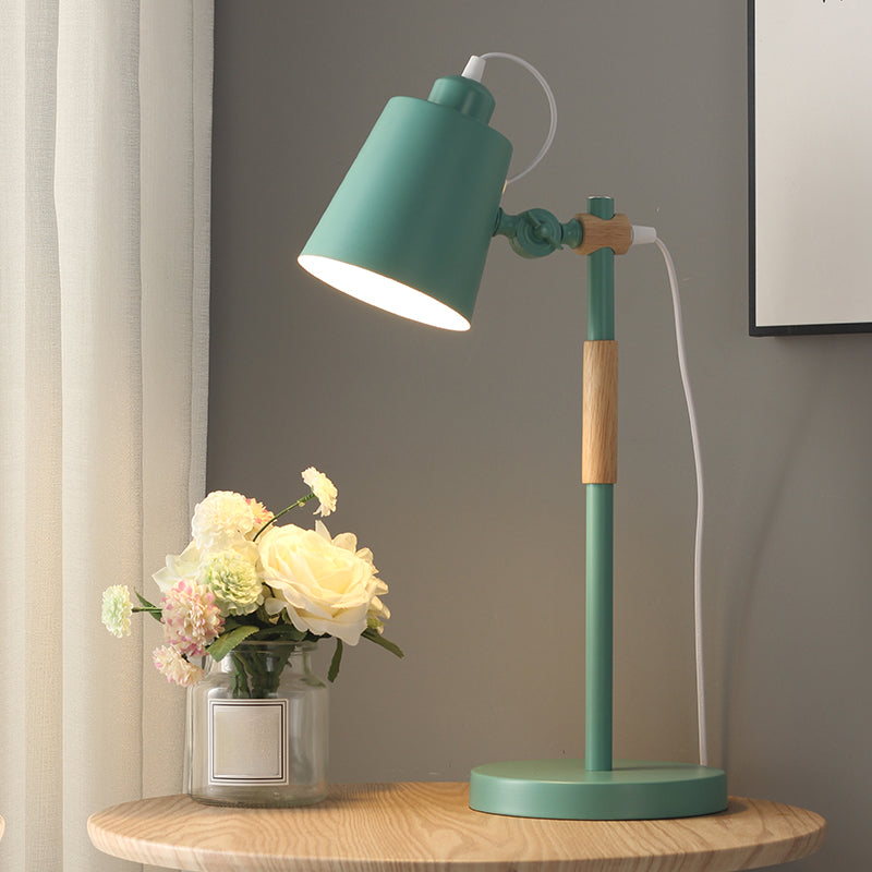 Lampada da tavolo a botte in stile contemporaneo Metal 1 luce da tavolo
