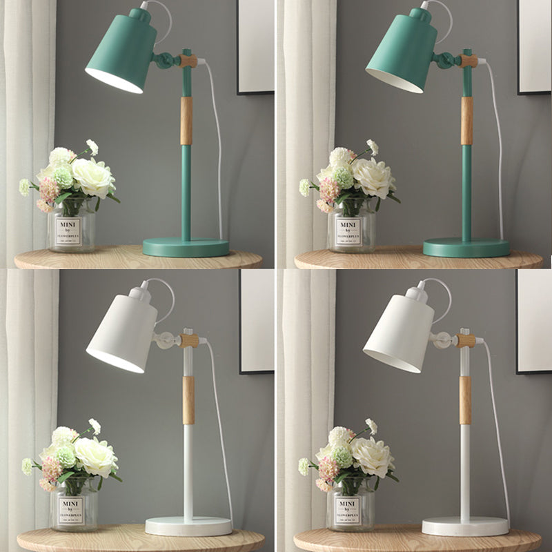 Lampada da tavolo a botte in stile contemporaneo Metal 1 luce da tavolo