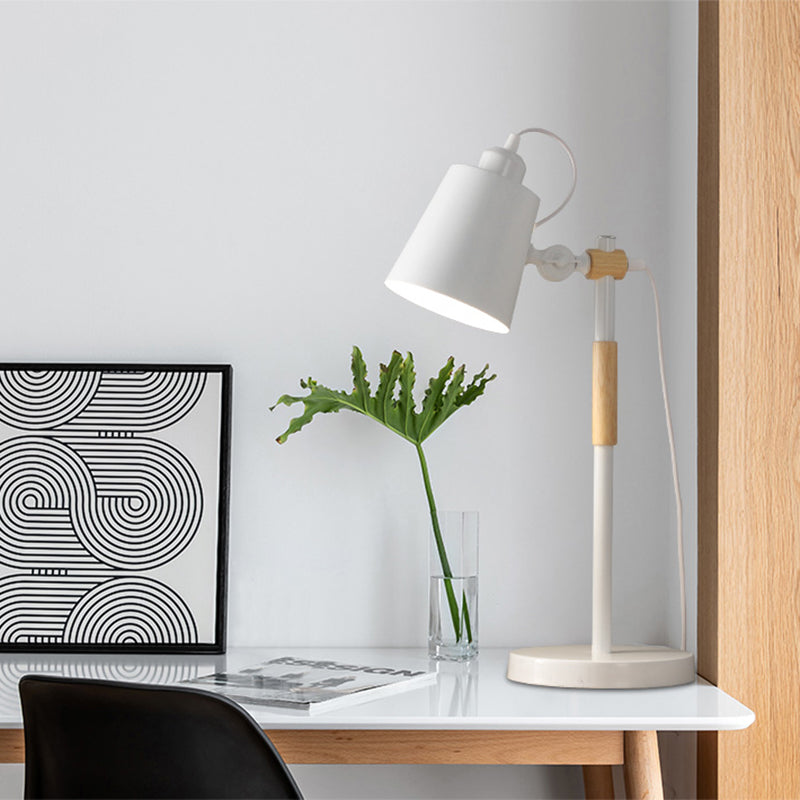 Lampada da tavolo a botte in stile contemporaneo Metal 1 luce da tavolo