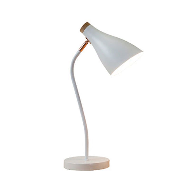 1 leggero modernismo lampada da tavolo in metallo lampade da tavolo notturno per sala da studio