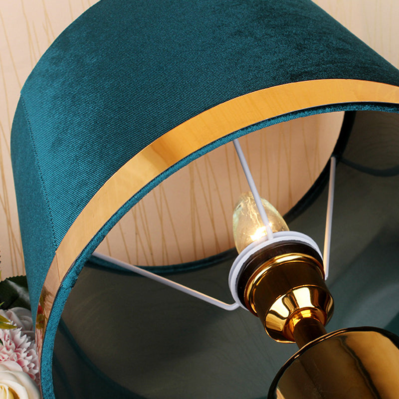 Contemporary Cone Table Lamp 1-Light Ceramics Table Light for Living Room