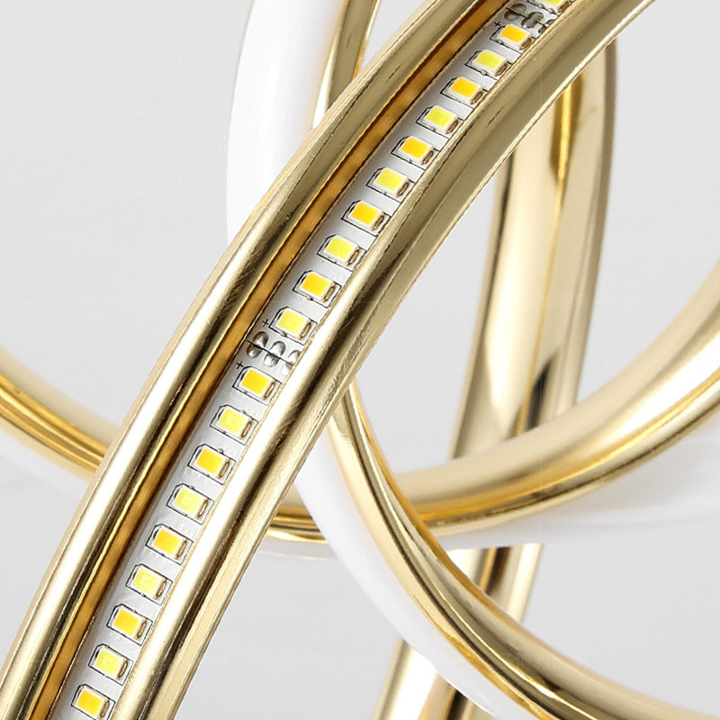 Linear 1 Light Table Lamp Contemporary Metal Night Table Lamps in Gold