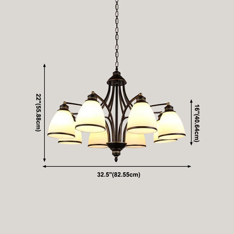 Multi Light Bowl Tak Hanglampen moderne stijl glashangende verlichting voor woonkamer