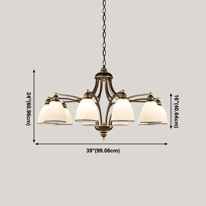 Multi Light Bowl Tak Hanglampen moderne stijl glashangende verlichting voor woonkamer