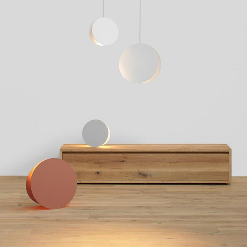 Moderne artistieke macaron hanglamp lakte ijzeren cirkelvormige hangende lamp voor binnenruimtes