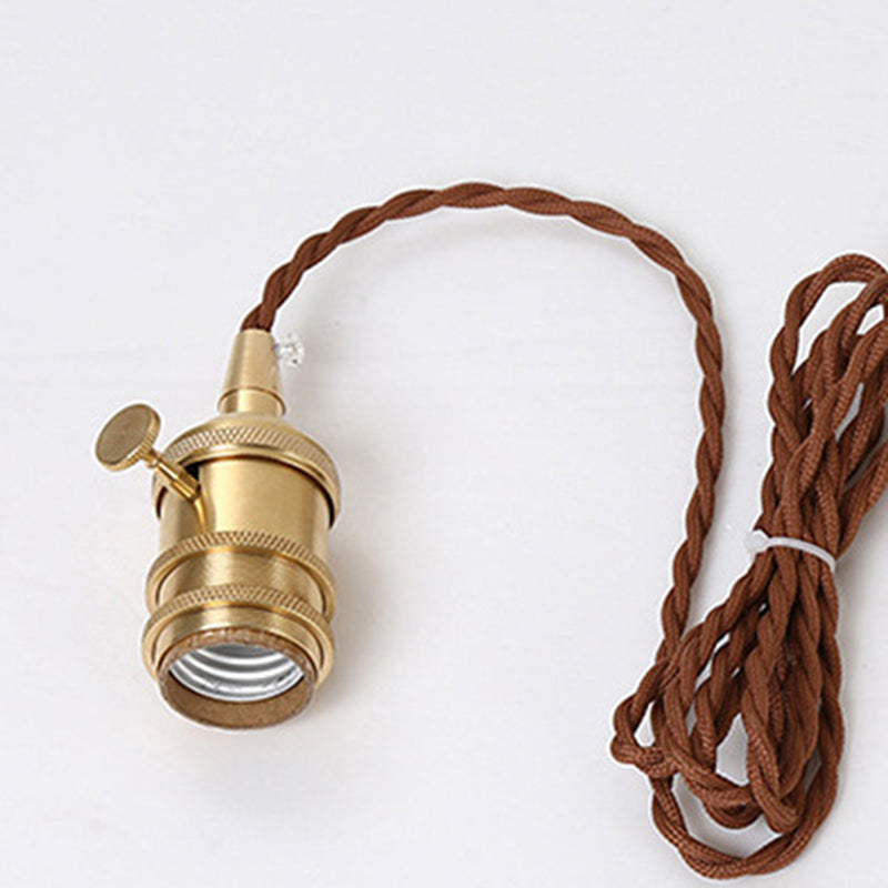 Accongo a copertura pentola illuminazione sospesa in stile moderno 1 lampada appesa alla luce per letto