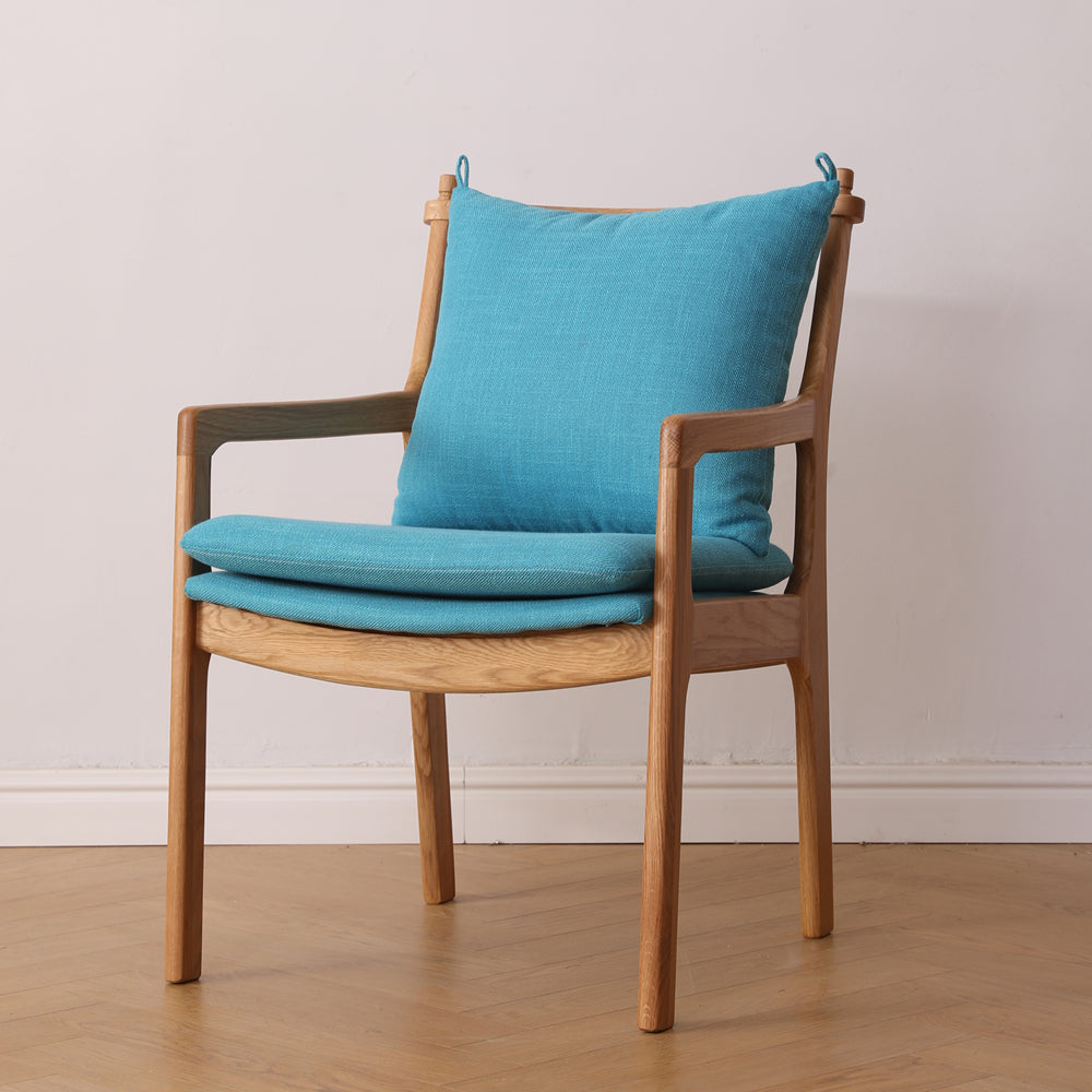 Sillas de madera maciza de estilo tradicional, cocina, comedor, sillón con respaldo de listones