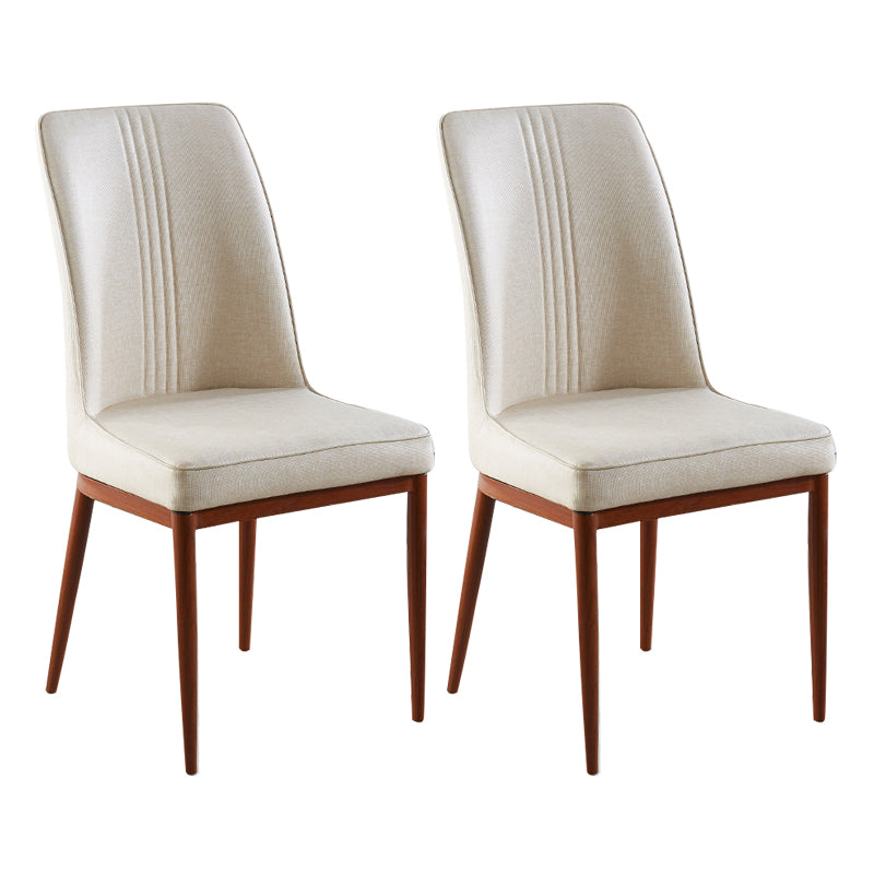 Sillas de comedor de metal de estilo moderno, silla lateral con brazo para cocina