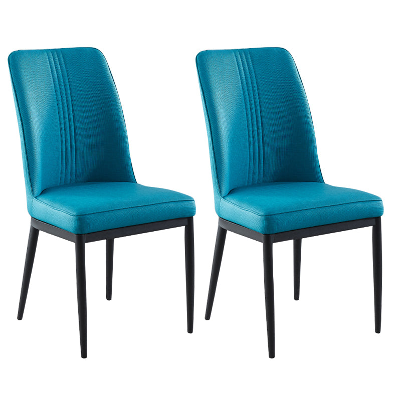Sillas de comedor de metal de estilo moderno, silla lateral con brazo para cocina