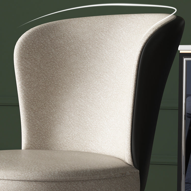 Eigentijdse stijl eetkamerstoelen keuken matte afwerking eetstoelen met metalen benen