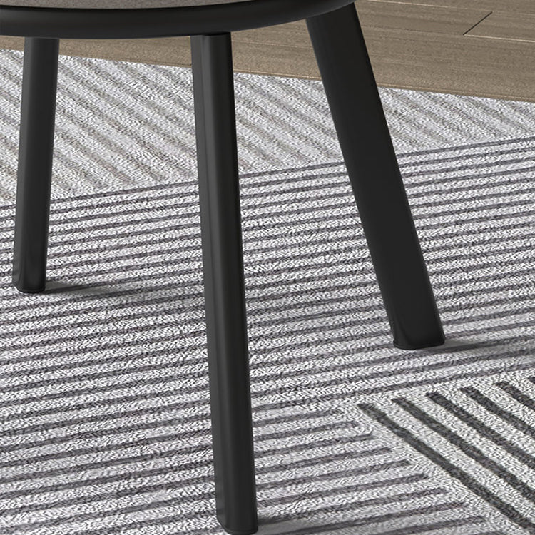 Eigentijdse stijl eetkamerstoelen keuken matte afwerking eetstoelen met metalen benen