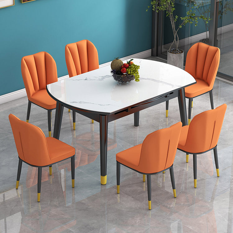 Metal de la cocina del estilo moderno que cena las sillas que cenan la silla lateral sin brazos del Wingback