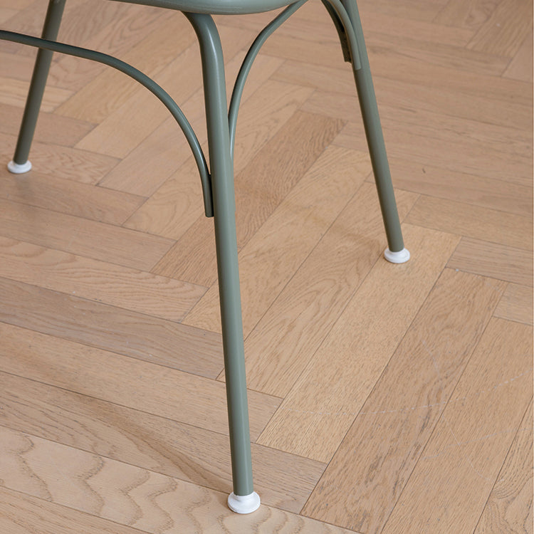 Sillas de comedor de cocina de estilo industrial, sillas laterales con brazo de comedor con patas de metal