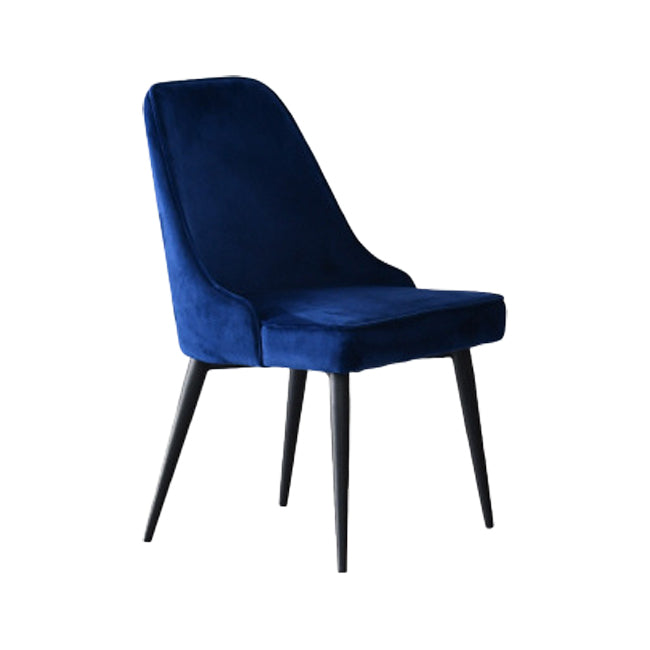 Scandinavische stijl metalen stoelen keuken eetkamer vaste achterzijde stoel set