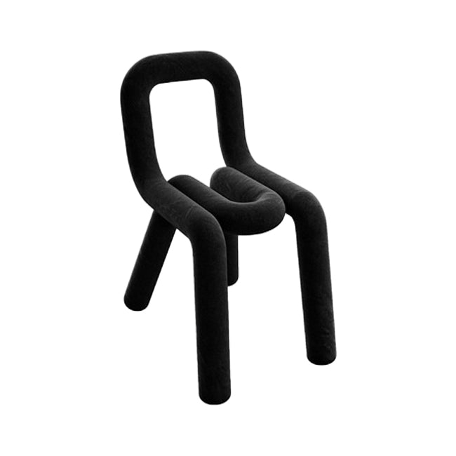 Ensemble de chaises latérales à dossier ouvert de cuisine de salle à manger de chaise en métal de style moderne