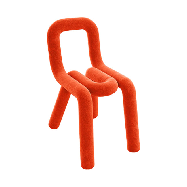 Ensemble de chaises latérales à dossier ouvert de cuisine de salle à manger de chaise en métal de style moderne