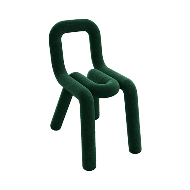 Ensemble de chaises latérales à dossier ouvert de cuisine de salle à manger de chaise en métal de style moderne