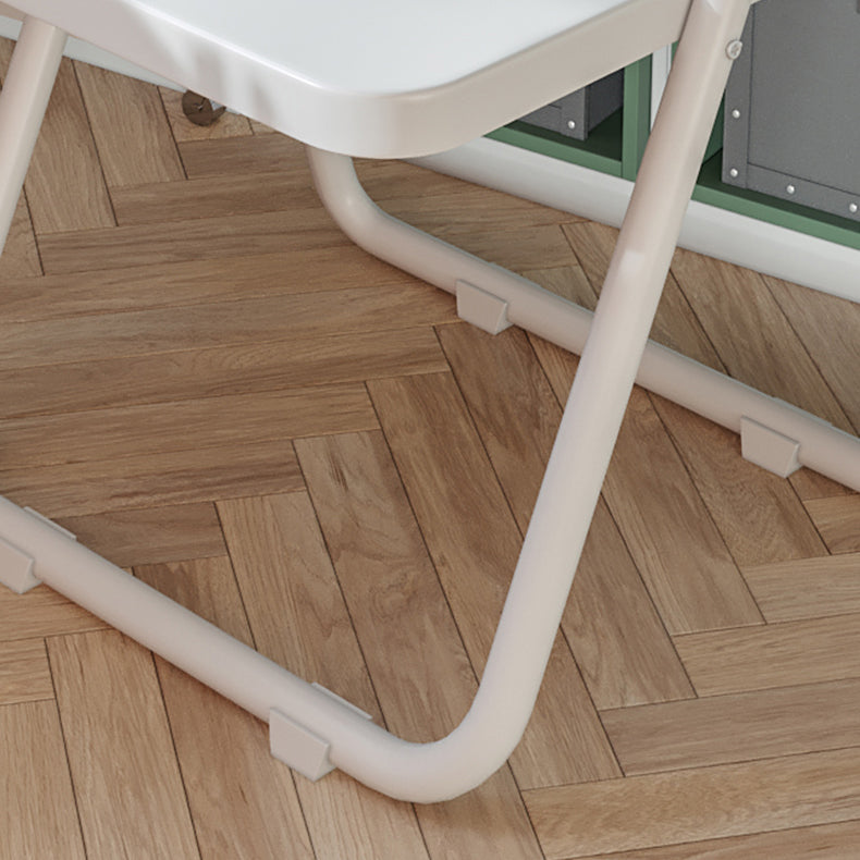 Metal casero contemporáneo que cena la silla lateral sin brazos de la parte posterior abierta de la silla que cena