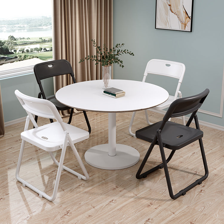 Metal casero contemporáneo que cena la silla lateral sin brazos de la parte posterior abierta de la silla que cena