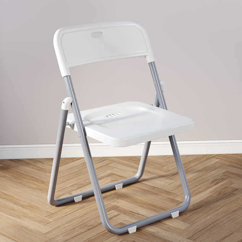 Metal casero contemporáneo que cena la silla lateral sin brazos de la parte posterior abierta de la silla que cena