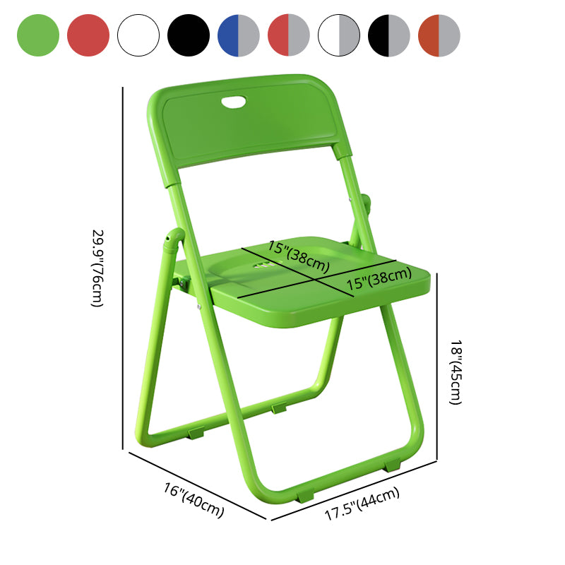 Metal casero contemporáneo que cena la silla lateral sin brazos de la parte posterior abierta de la silla que cena