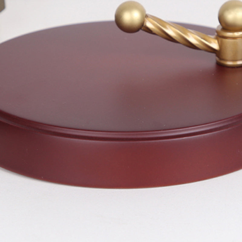 Modern Style Flower Shape Table Lamp Glass 1 Light Table Light