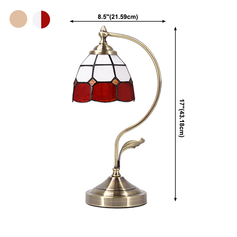 1 Light Modernism Night Table Lamps Metal Nightstand Lamp for Bedroom in Gold