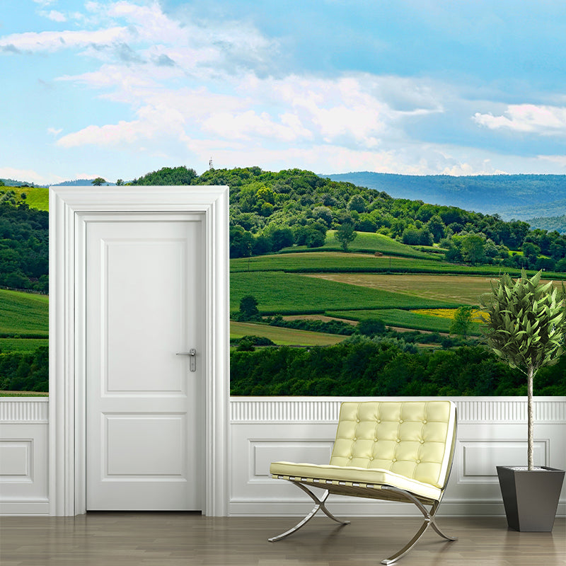 Beautiful Forest Mural Wallpaper Decorative Mildew Resistant Home Decor