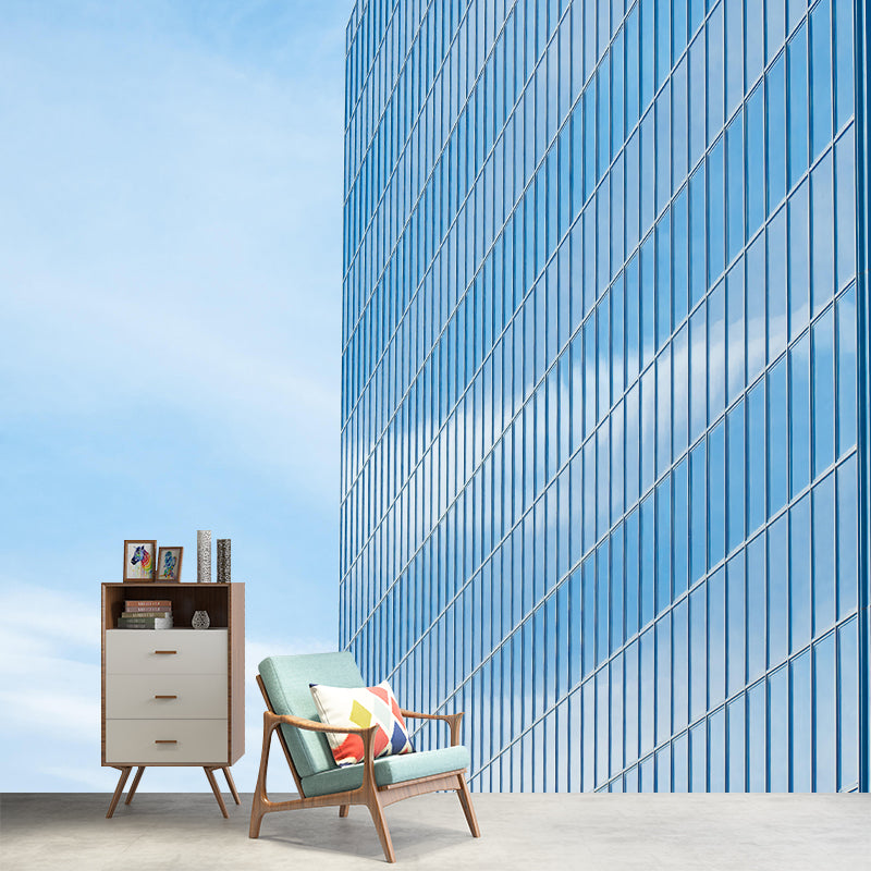 Photography Construction Mural Wallpaper Decorative Mildew Resistant Wall Decor