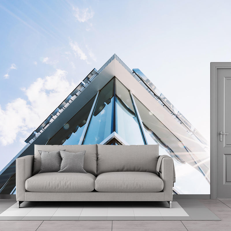 Mildew Resistant Contemporary Construction Mural Decorative for Decoration