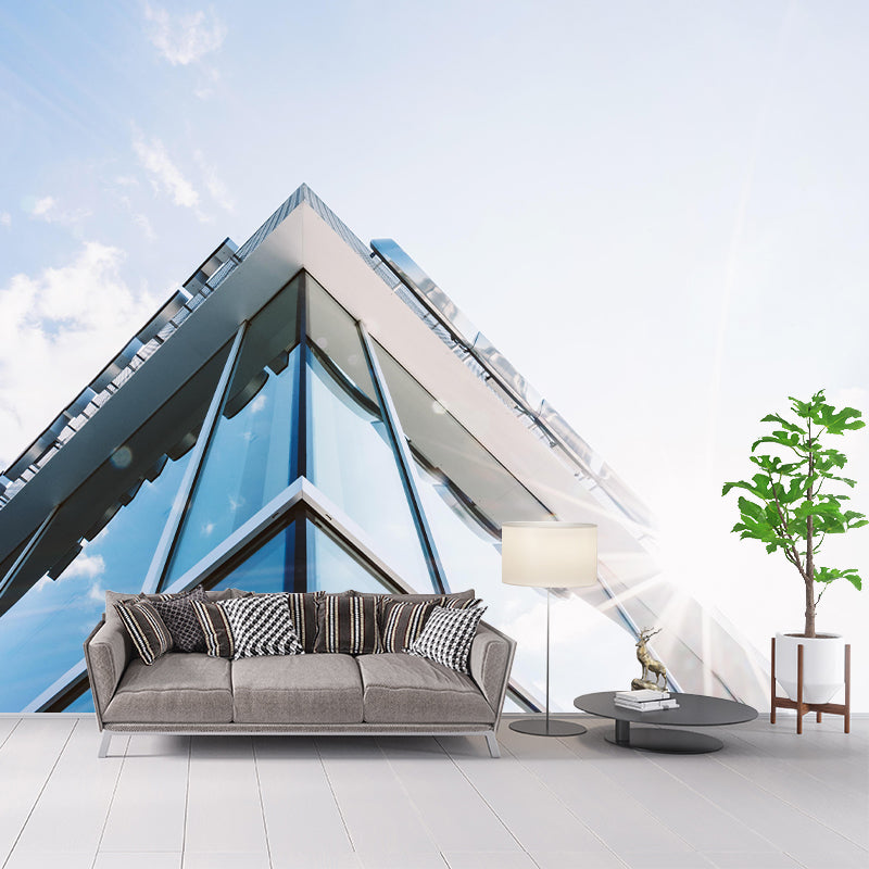 Mildew Resistant Contemporary Construction Mural Decorative for Decoration