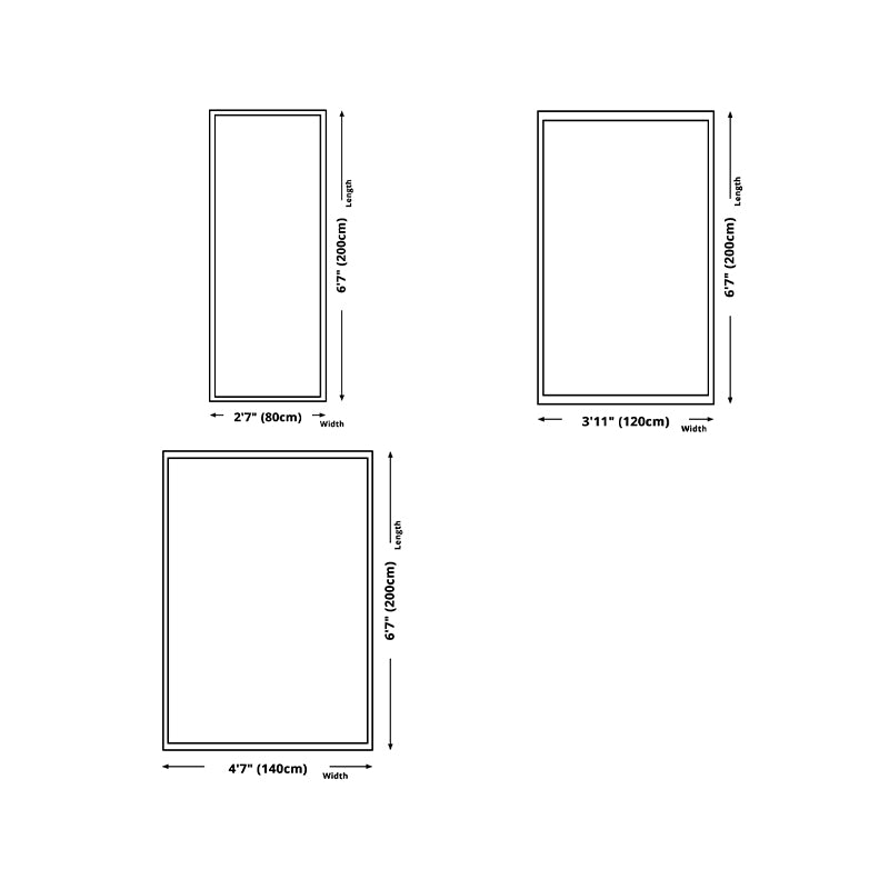 Stylish Modern Carpet Plaid Pattern Polyester Area Rug Non-Slip Backing Rug for Home Decor