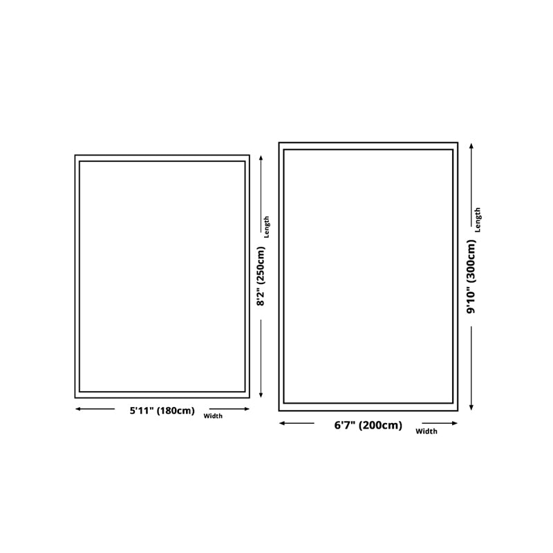 Fancy Geometric Pattern Rug Brown Modern Carpet Polyester Non-Slip Backing Rug for Home Decor