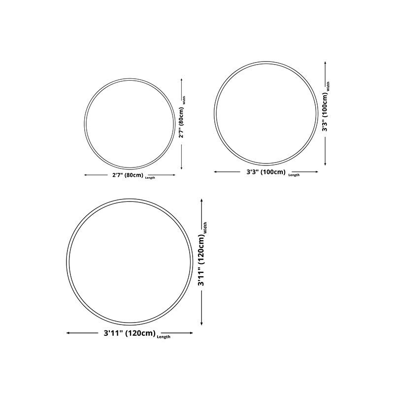 Modern Flower Pattern Rug Brown Polyester Area Rug Non-Slip Backing Rug for Home Decor