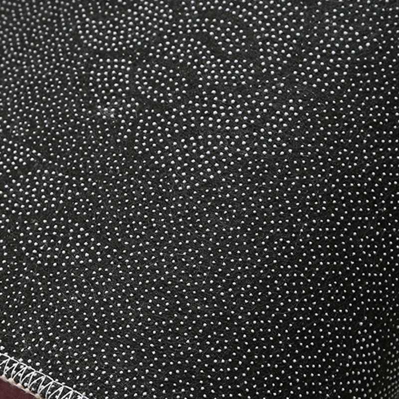 Modern Living Room Area Rug Black Plaid Print Area Carpet Polyester Stain Resistant Rug