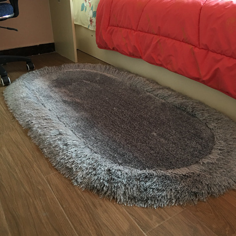 Chambre de chambre à coucher en peluche de couleur unie de couleur solide