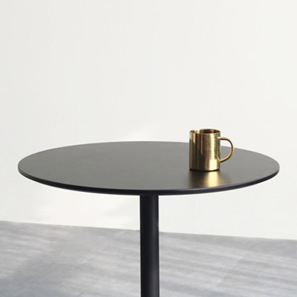 Metaal traditionele luxe ronde eettafel vervaardigd houten binnen tafel voor keuken