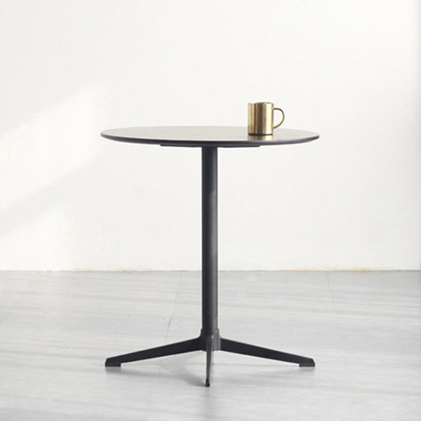 Metaal traditionele luxe ronde eettafel vervaardigd houten binnen tafel voor keuken