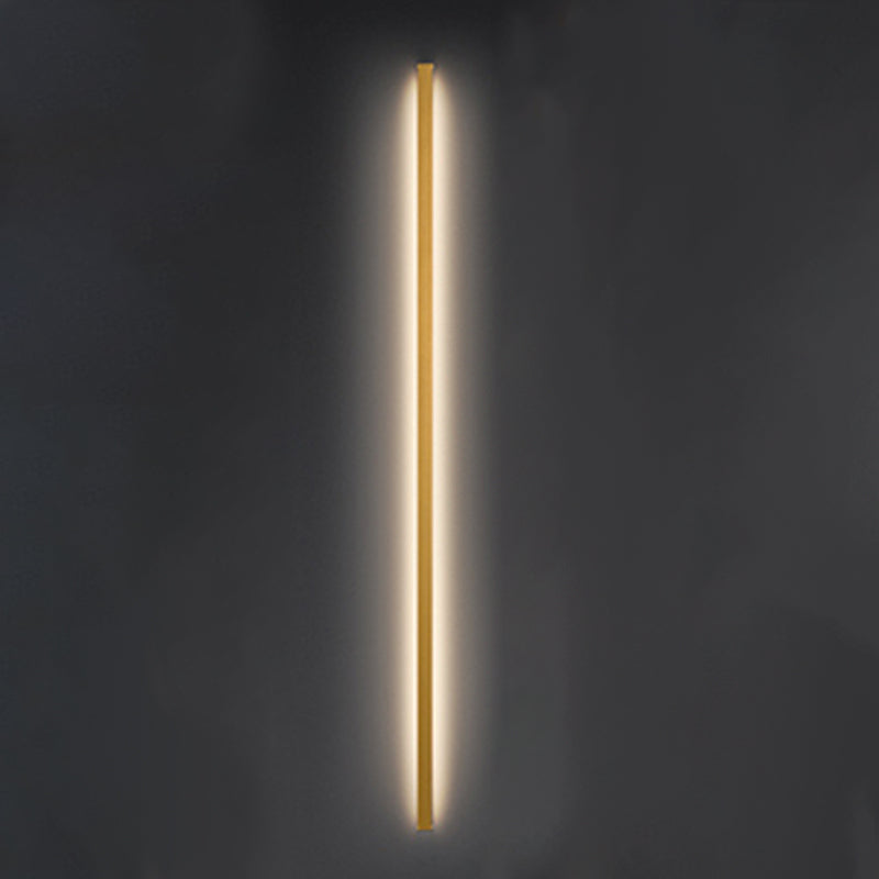 Moderner Stil linearer Wandleuchten Metall 1 Licht Wandleuchte Leuchten