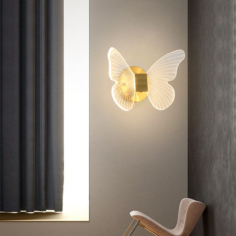 Modern Style Geometric Wall Sconce Lights Metal Multi Lights Wall Light Sconces