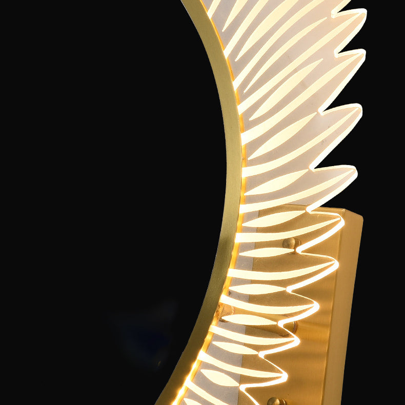 Modern Style Geometric Wall Sconce Lights Metal Multi Lights Wall Light Sconces