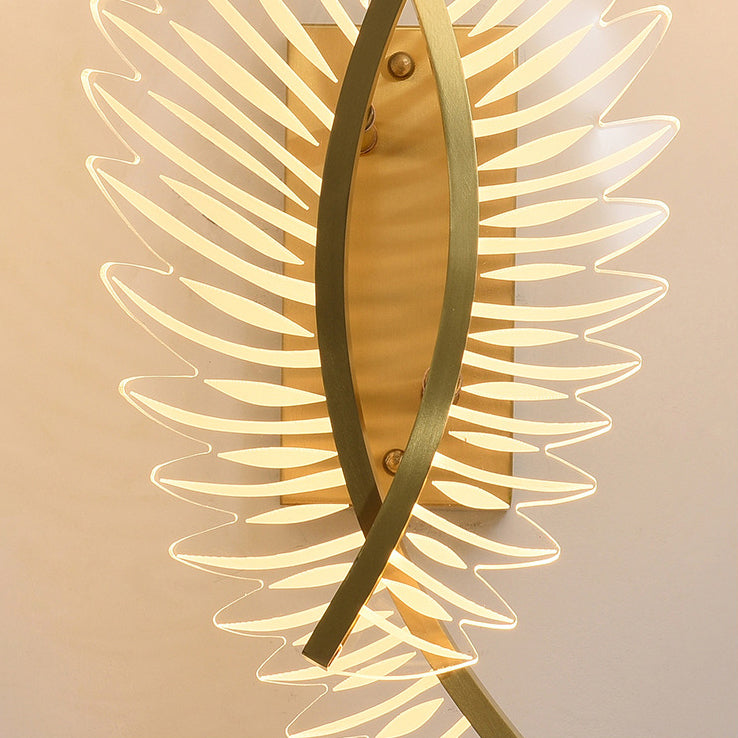 Modern Style Geometric Wall Sconce Lights Metal Multi Lights Wall Light Sconces