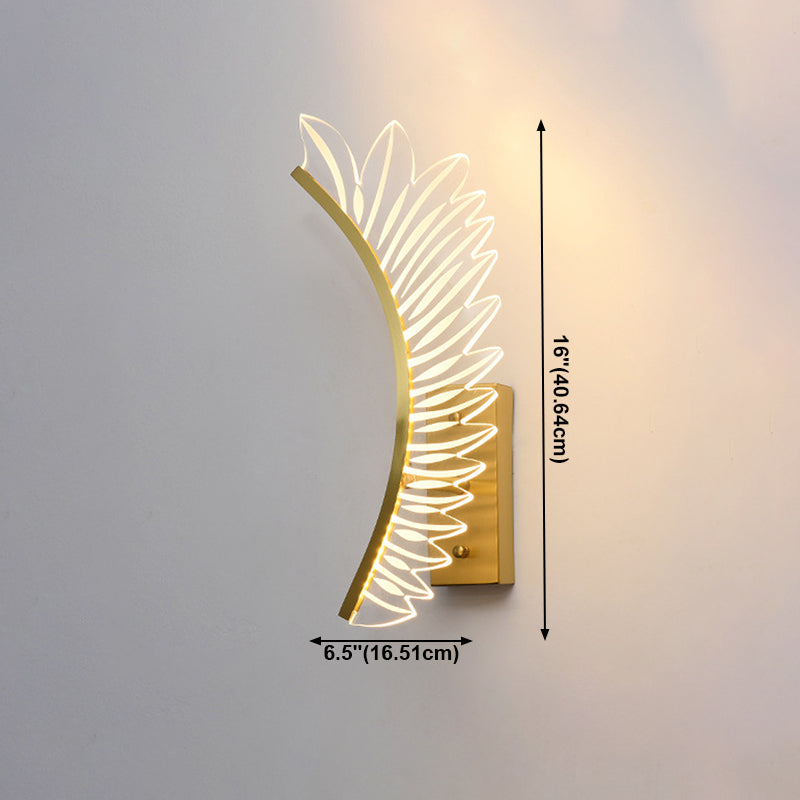 Modern Style Geometric Wall Sconce Lights Metal Multi Lights Wall Light Sconces