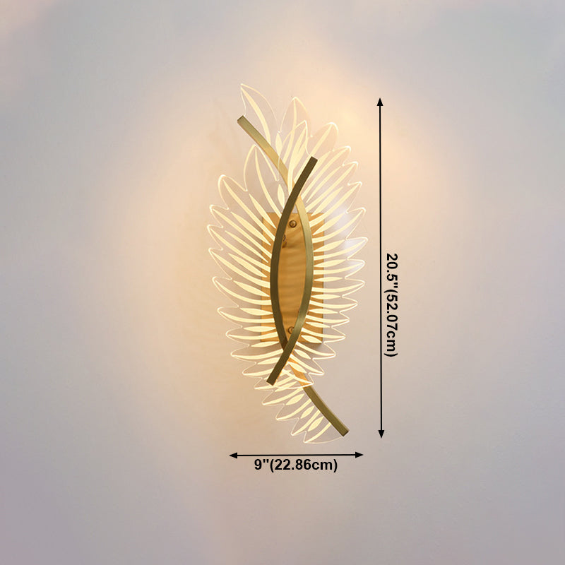 Modern Style Geometric Wall Sconce Lights Metal Multi Lights Wall Light Sconces